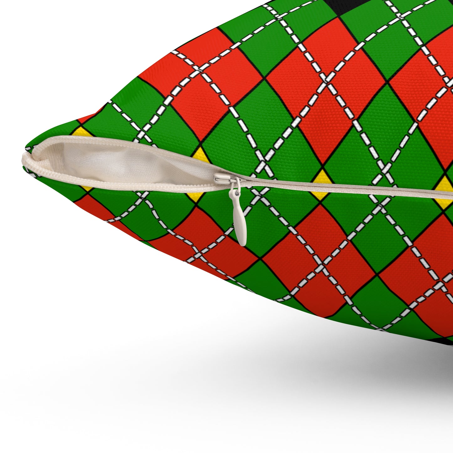 Dominica Retro Argyle Cushion Pillow
