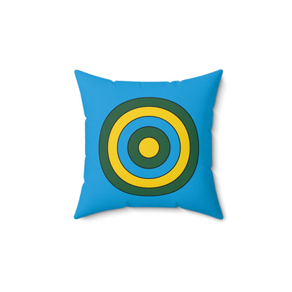 Rwanda Retro Target Cushion Pillow