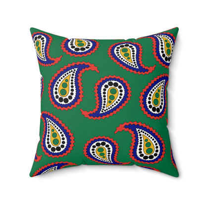 South Africa Retro Paisley Cushion Pillow