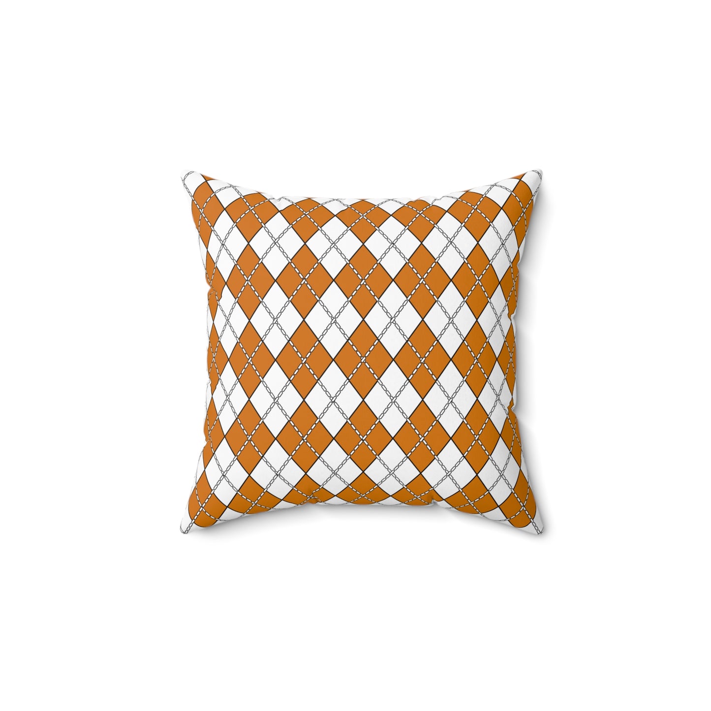 Cyprus Retro Argyle Cushion Pillow