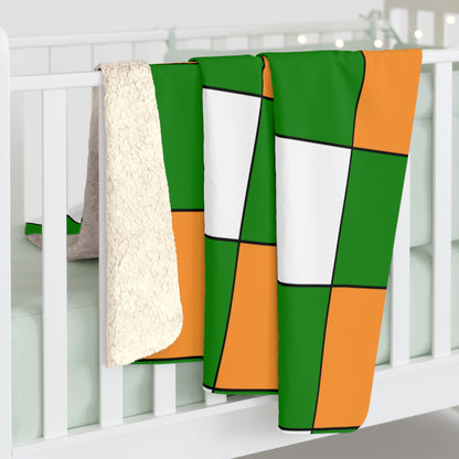 India Retro Check Blanket Throw