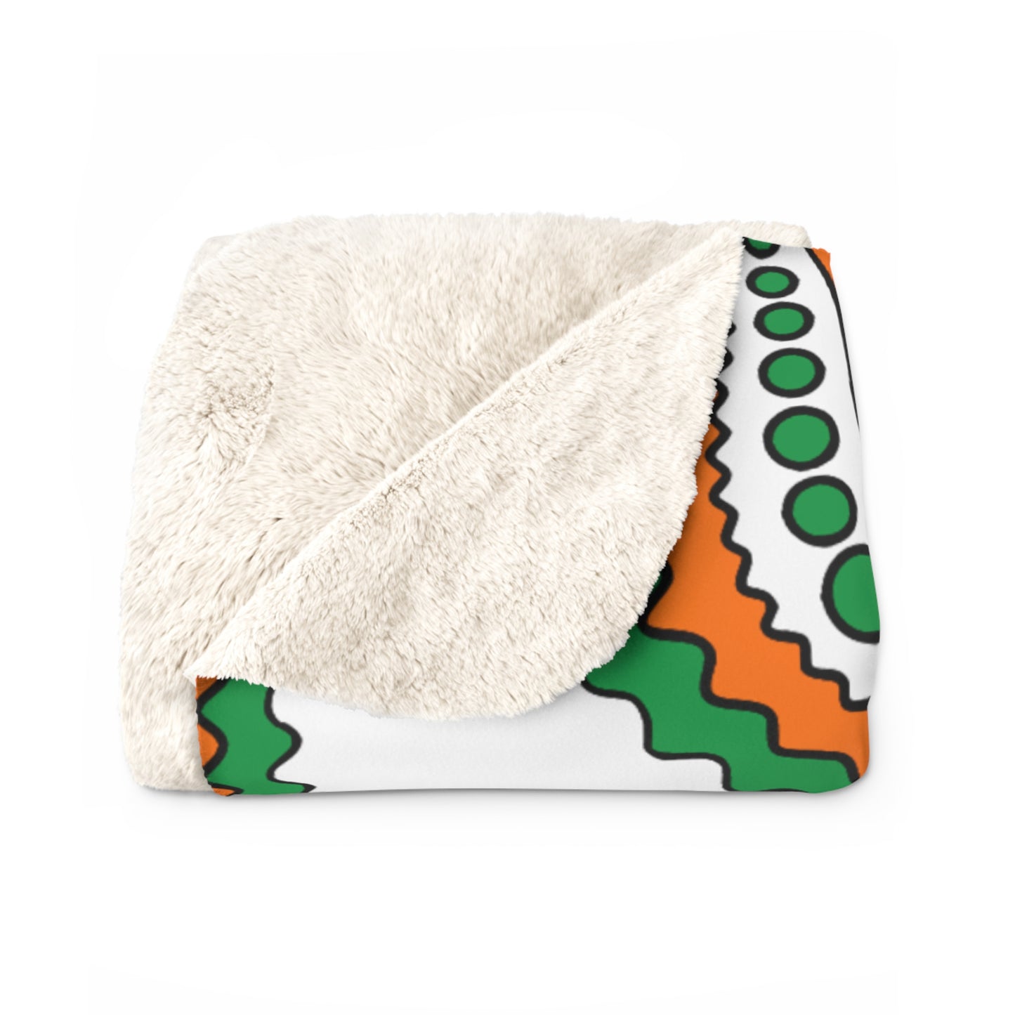 Ireland Retro Paisley Blanket Throw