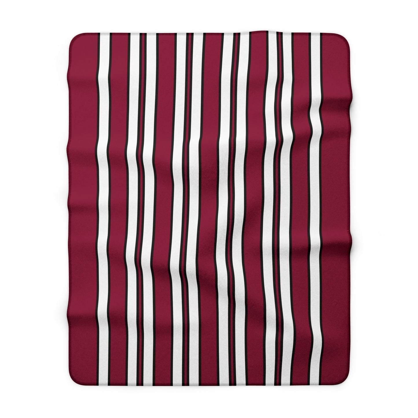 Qatar Retro Stripes Blanket Throw