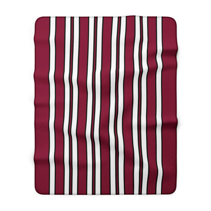 Qatar Retro Stripes Blanket Throw