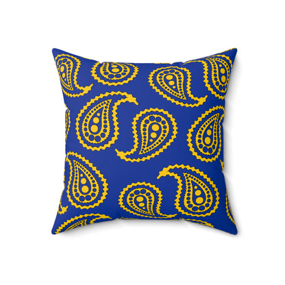 European Union Retro Paisley Cushion Pillow