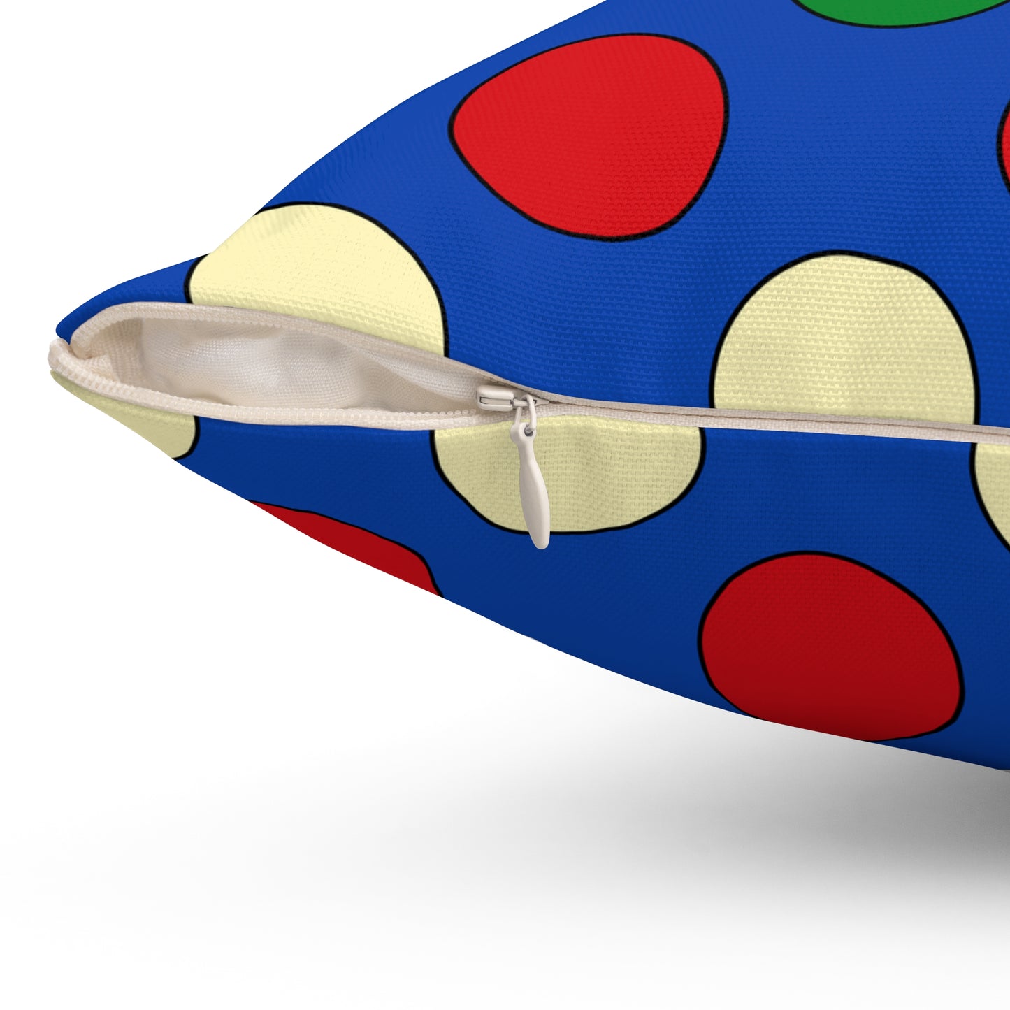 South Sudan Retro Polka Dots Cushion Pillow