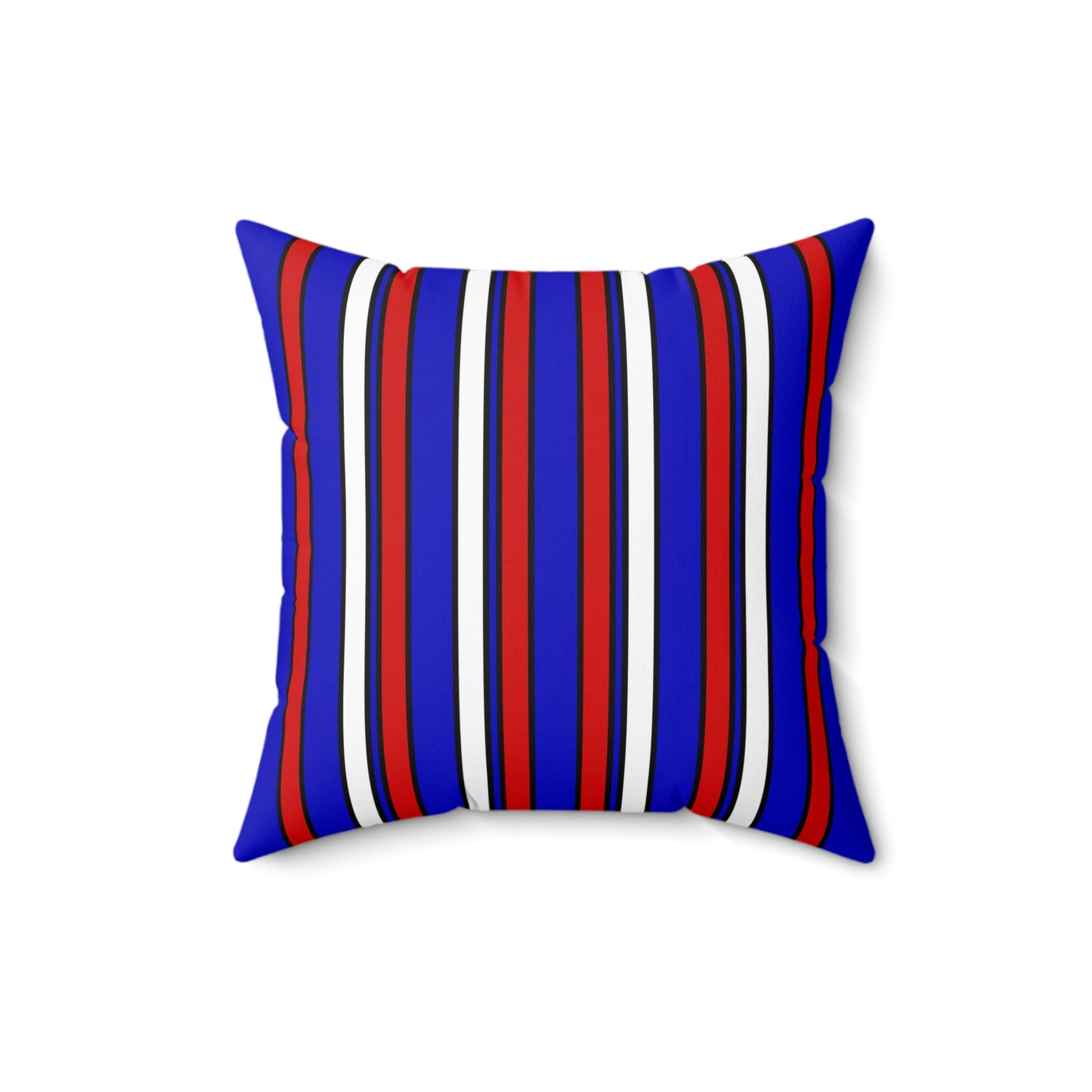 Slovenia Retro Stripes Cushion Pillow