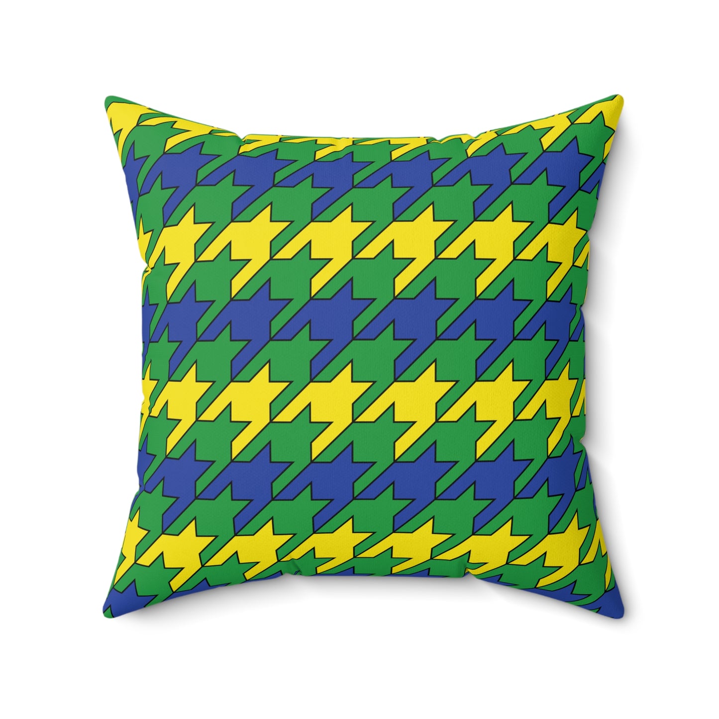 Brazil Retro Houndstooth Cushion Pillow
