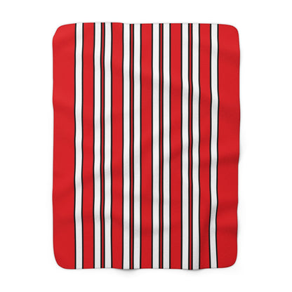 Turkiye Retro Stripes Blanket Throw