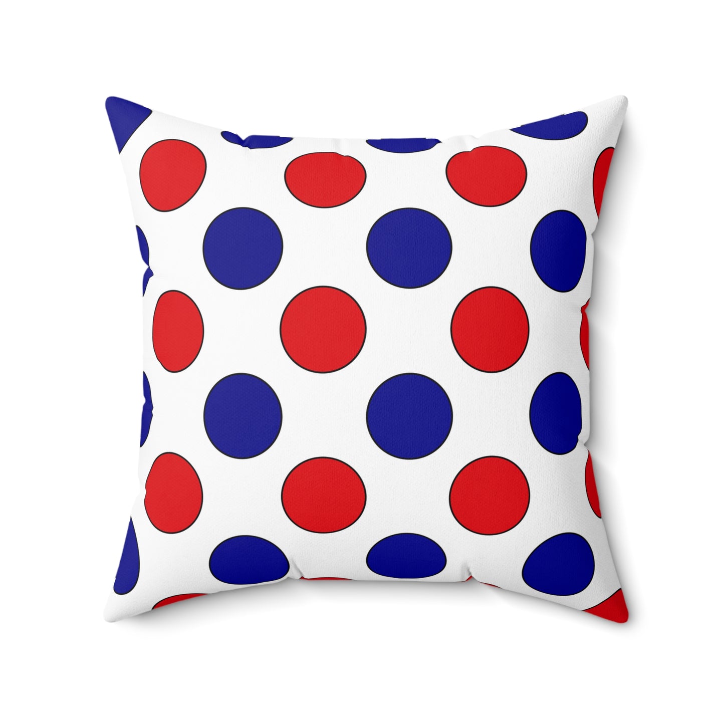 Saint Barthelemy Retro Polka Dots Cushion Pillow