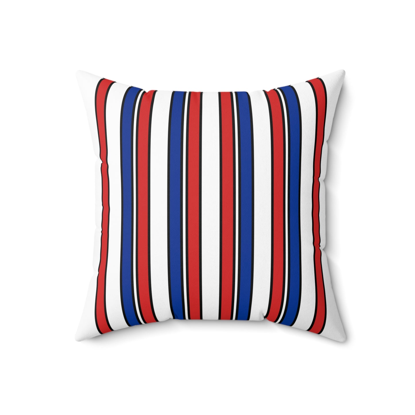 Faroe Islands Retro Stripes Cushion Pillow