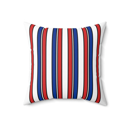 Faroe Islands Retro Stripes Cushion Pillow