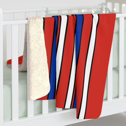Chile Retro Stripes Blanket Throw