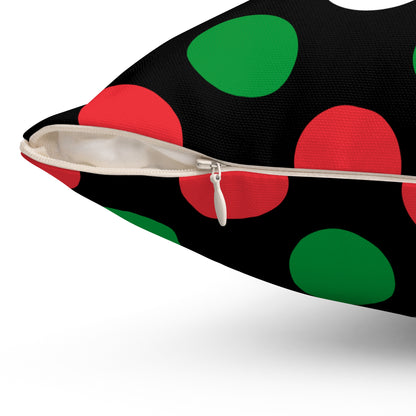 Palestine Retro Polka Dots Cushion Pillow