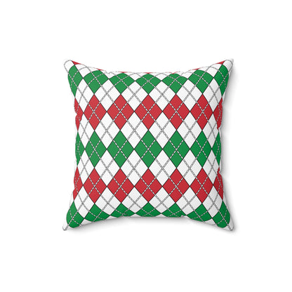 Italy Retro Argyle Cushion Pillow