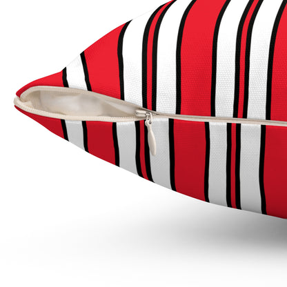 Hong Kong Retro Stripes Cushion Pillow