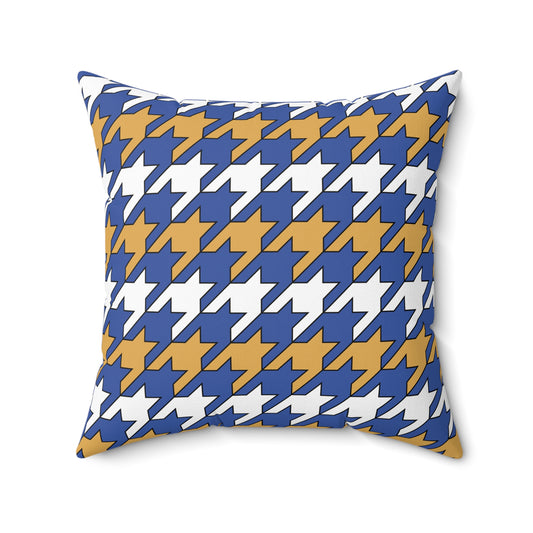 Marshall Islands Retro Houndstooth Cushion Pillow