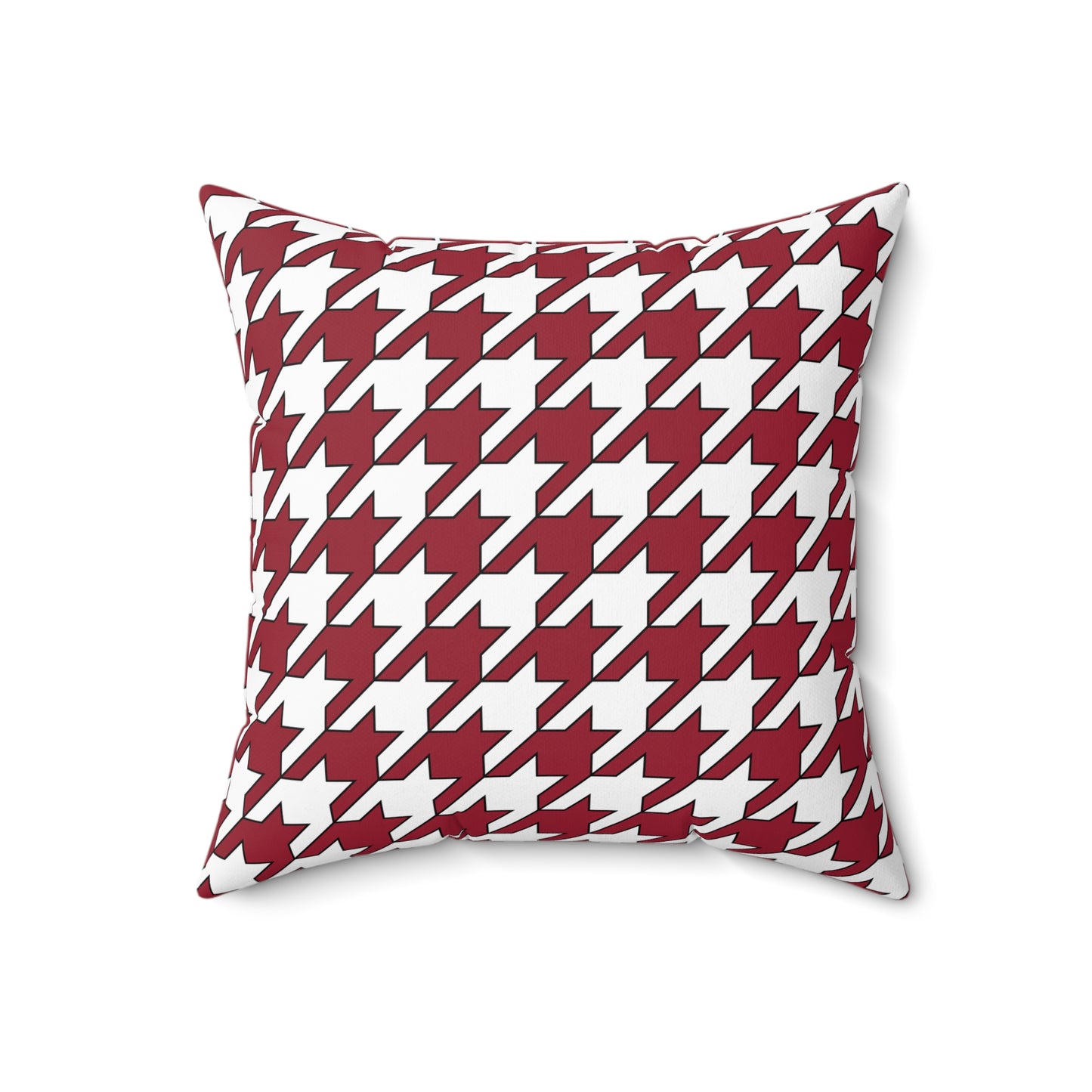 Latvia Retro Houndstooth Cushion Pillow