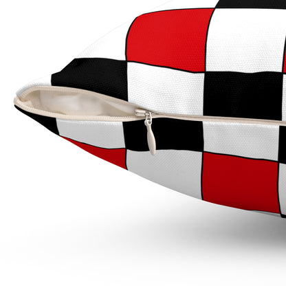 Gibraltar Retro Check Cushion Pillow