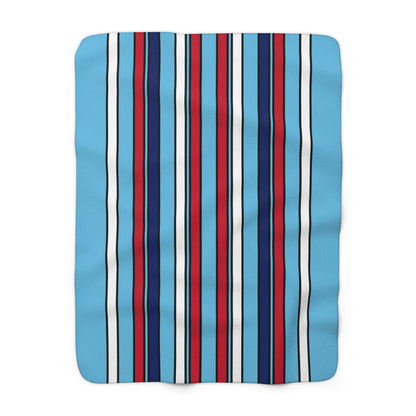 Fiji Retro Stripes Blanket Throw