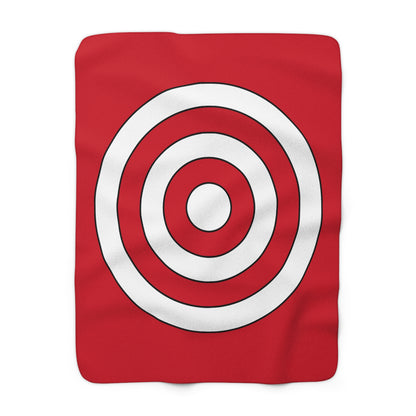 Bahrain Retro Target Blanket Throw