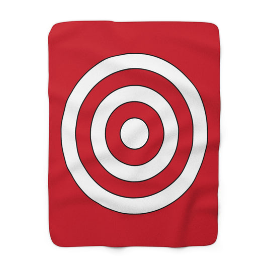 Bahrain Retro Target Blanket Throw