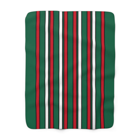 Mexico Retro Stripes Blanket Throw