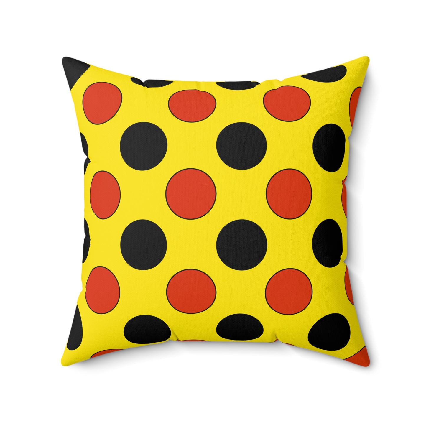 Uganda Retro Polka Dots Cushion Pillow