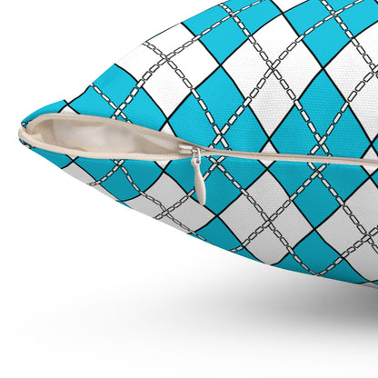 Honduras Retro Argyle Cushion Pillow
