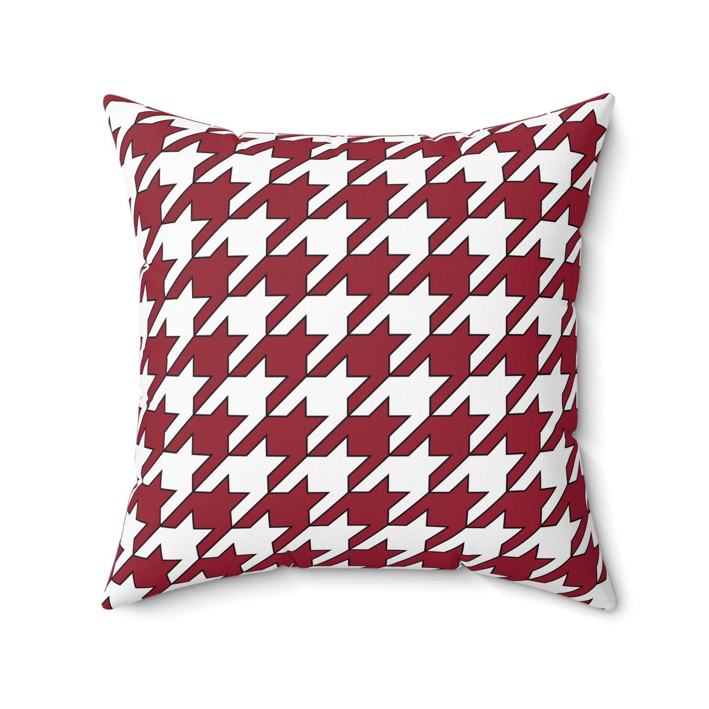 Latvia Retro Houndstooth Cushion Pillow