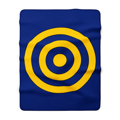 Tokelau Retro Target Blanket Throw