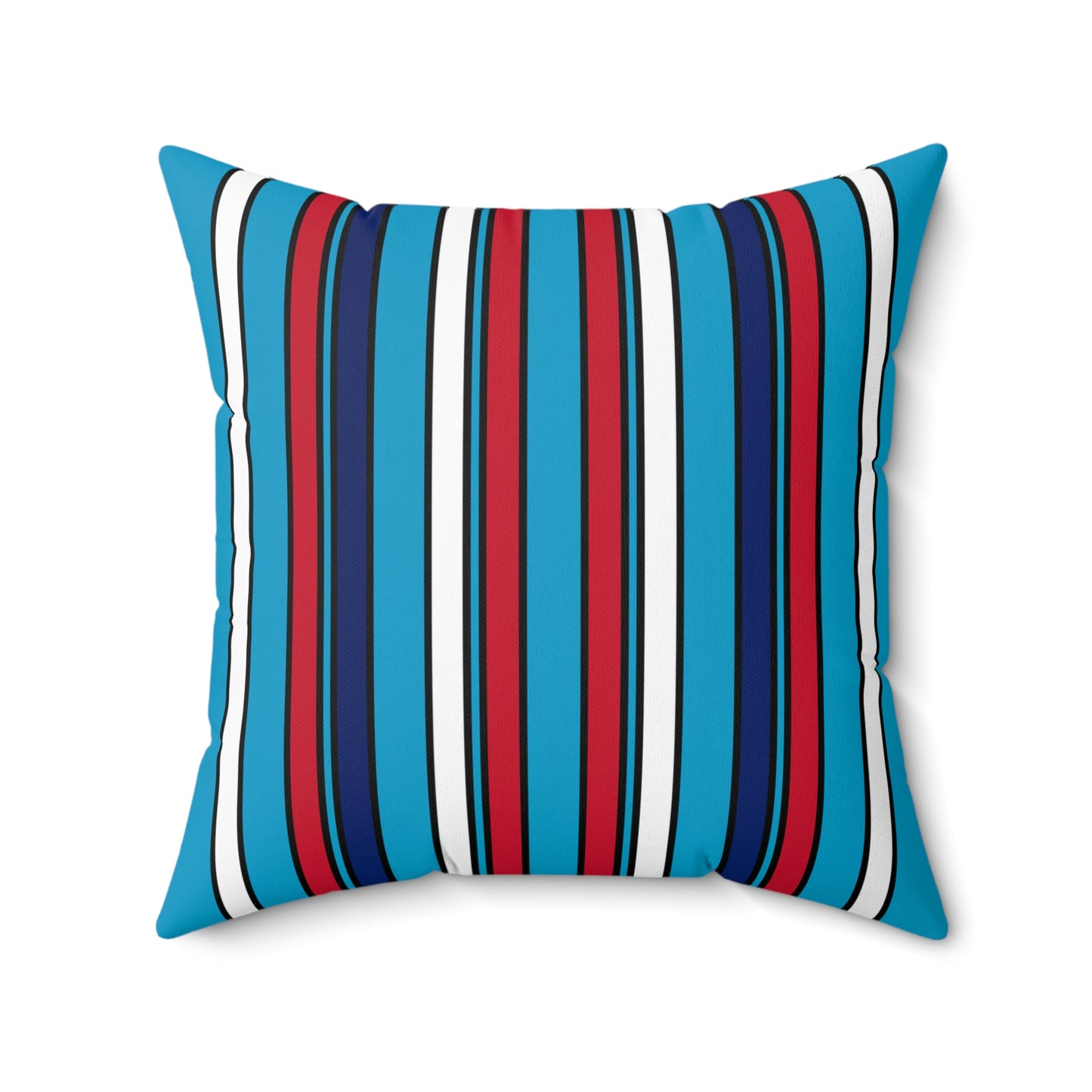 Tuvalu Retro Stripes Cushion Pillow
