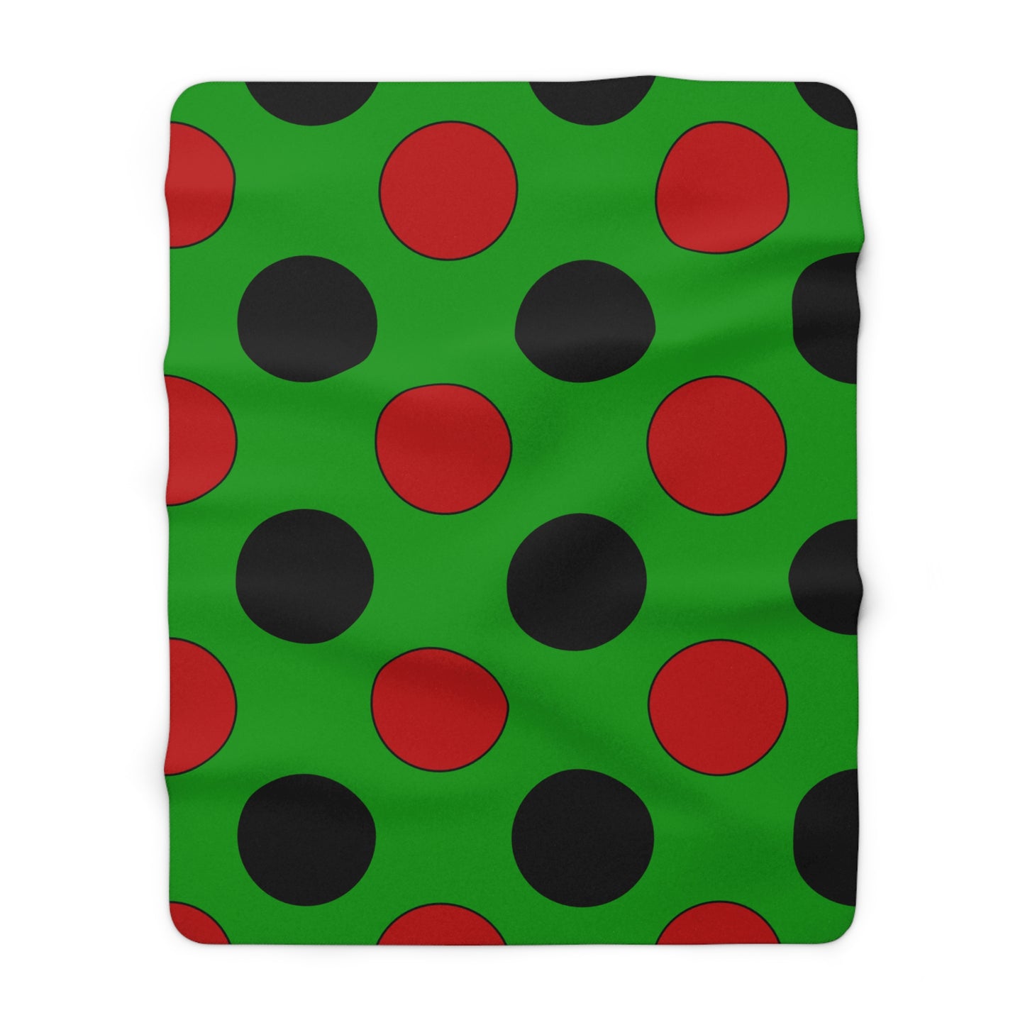 Afghanistan Retro Polka Dots Blanket Throw