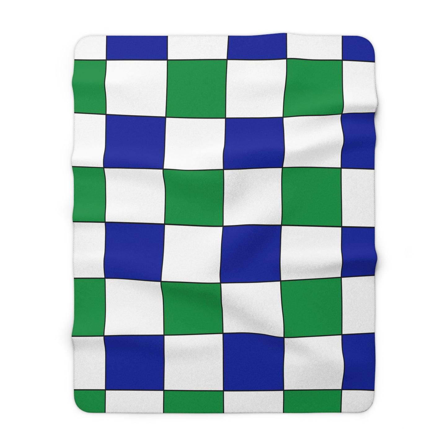 Lesotho Retro Check Blanket Throw