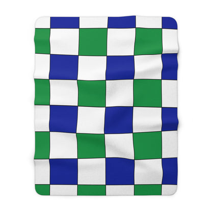 Lesotho Retro Check Blanket Throw
