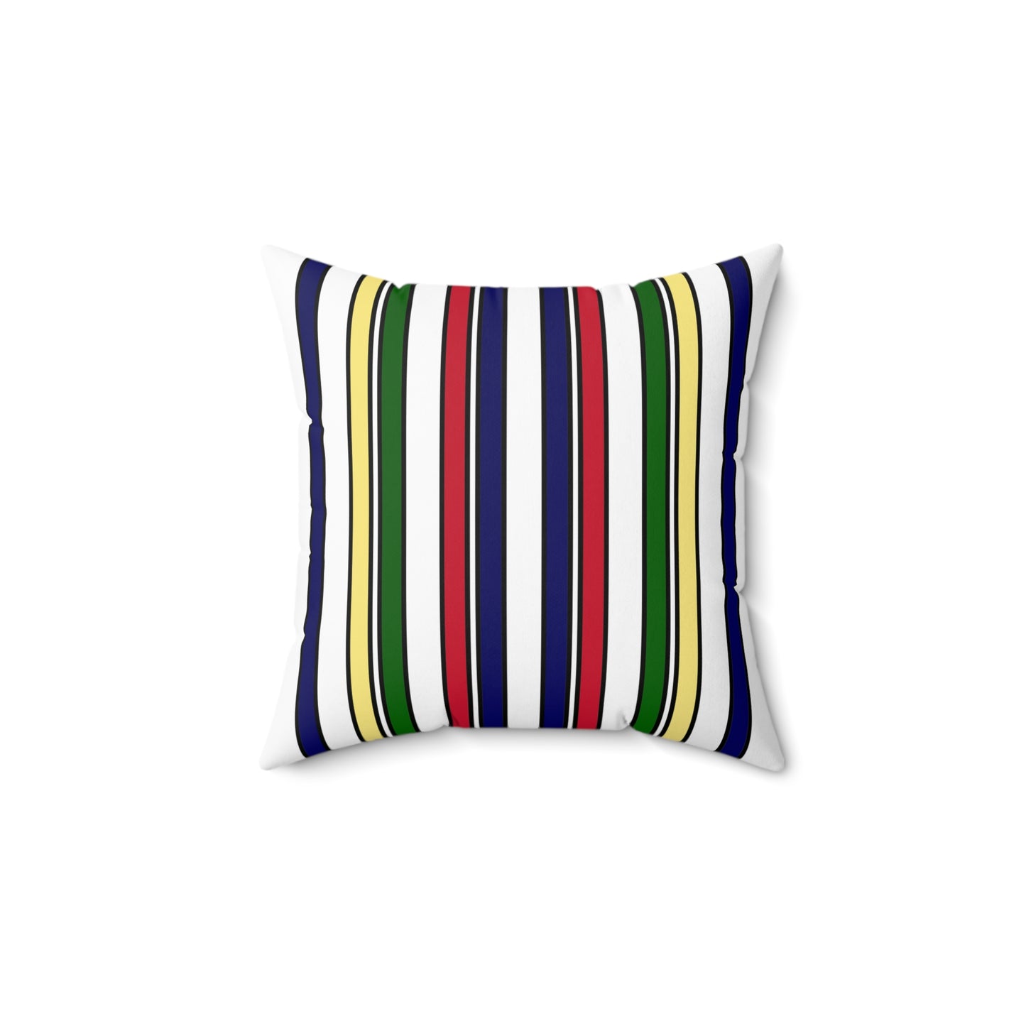 Diego Garcia Retro Stripes Cushion Pillow