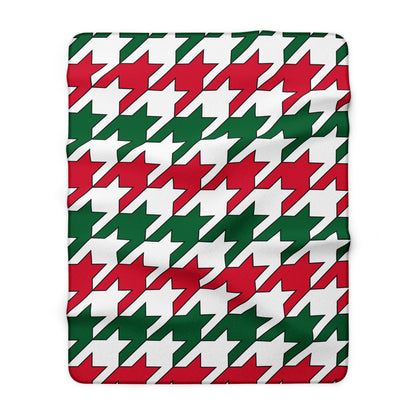 Algeria Retro Houndstooth Blanket Throw