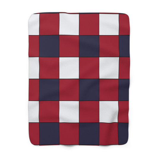 Thailand Retro Check Blanket Throw