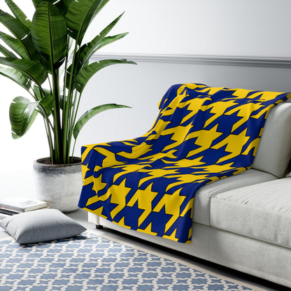 Tokelau Retro Houndstooth Blanket Throw