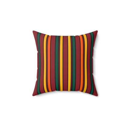 Sri Lanka Retro Stripes Cushion Pillow