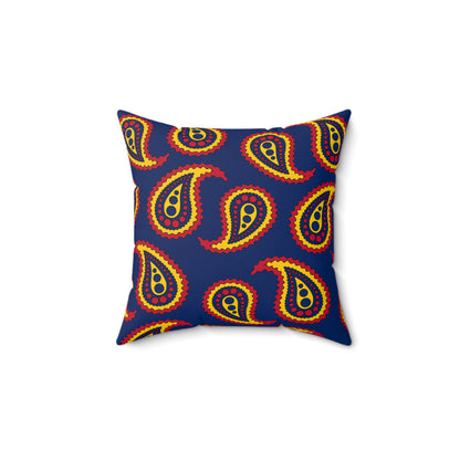Chad Retro Paisley Cushion Pillow