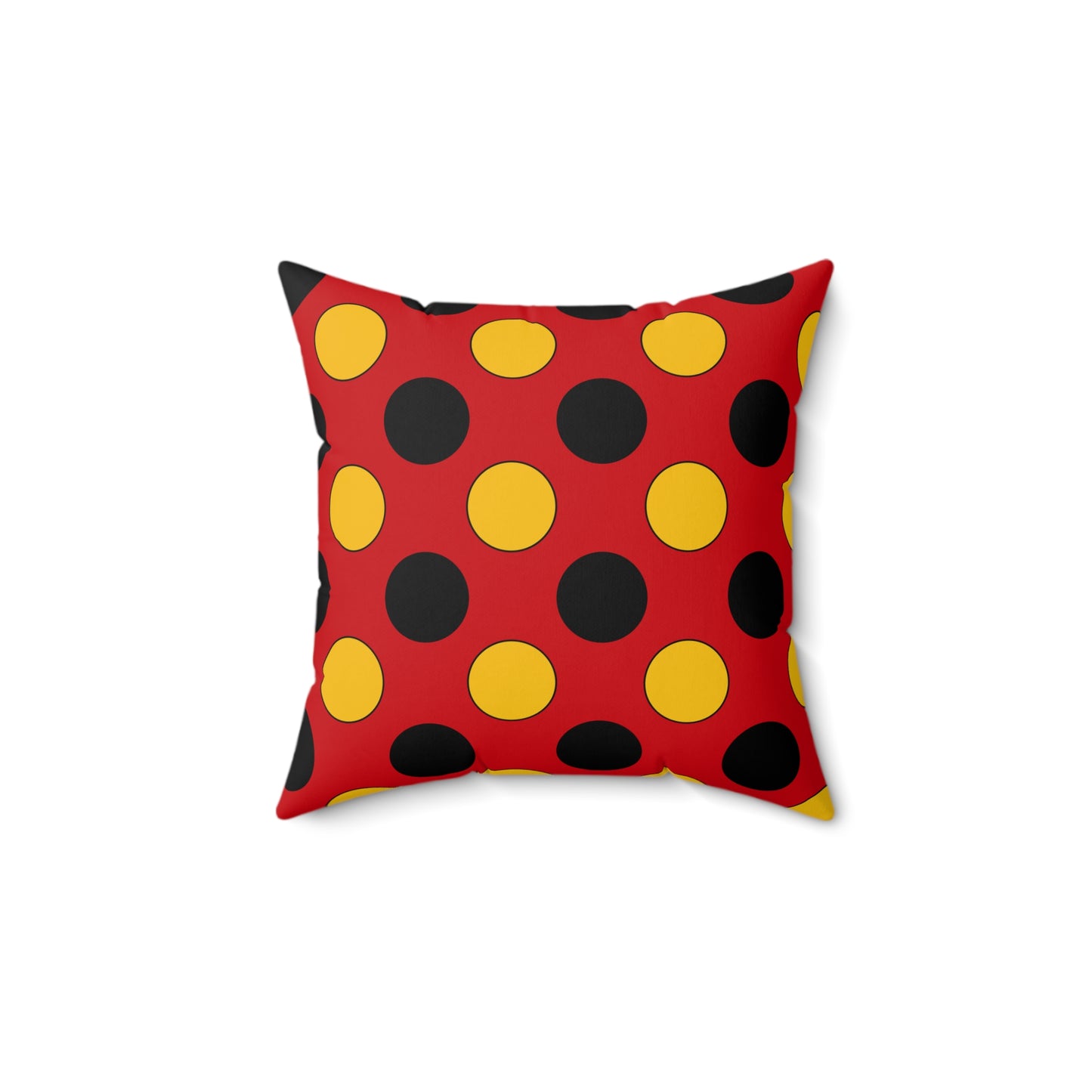 Timor Leste Retro Polka Dots Cushion Pillow