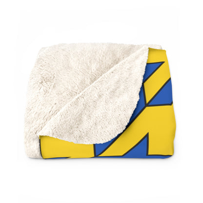 Ukraine Retro Houndstooth Blanket Throw