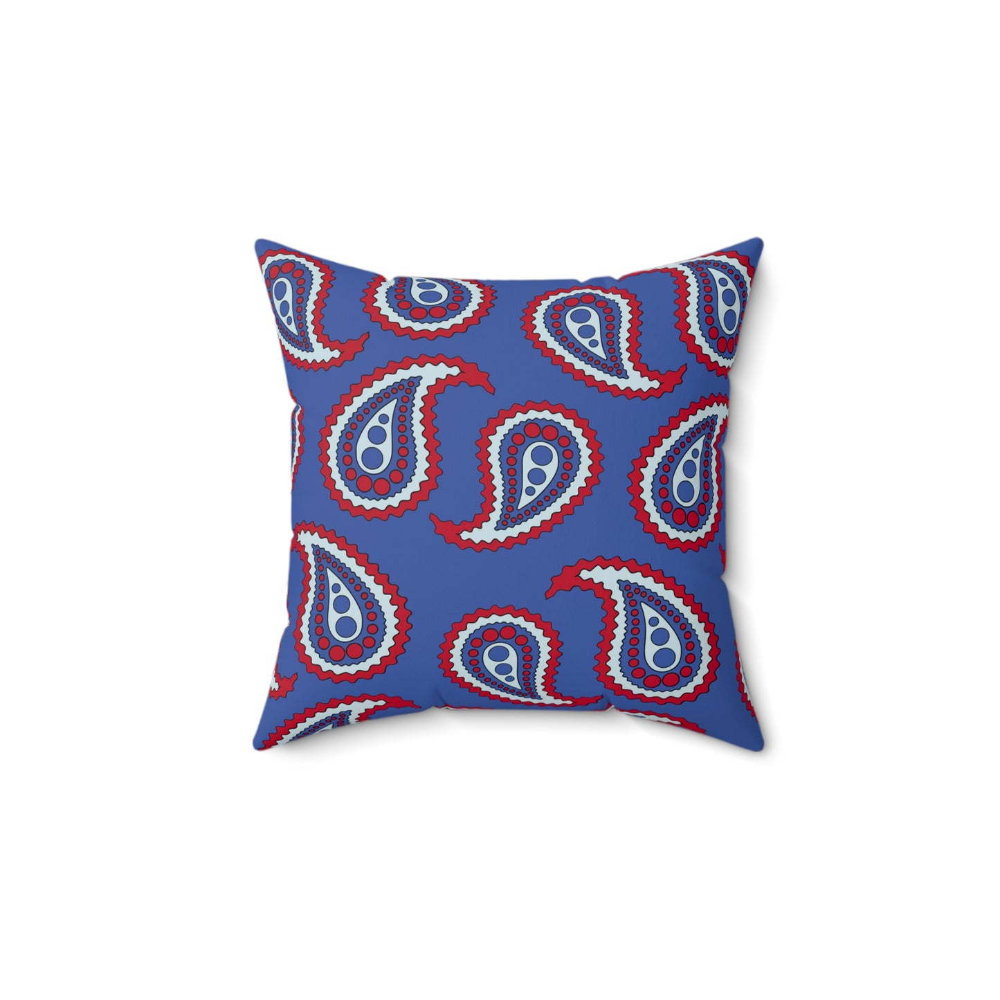 Guam Retro Paisley Cushion Pillow