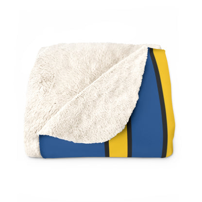 Sweden Retro Stripes Blanket Throw