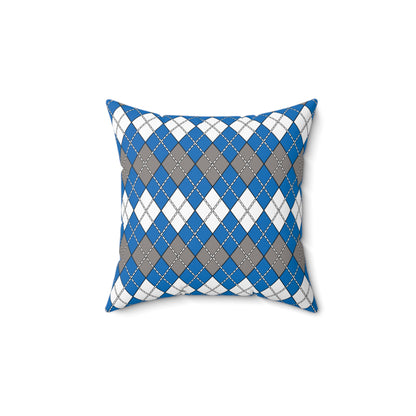 Northern Mariana Islands Retro Argyle Cushion Pillow