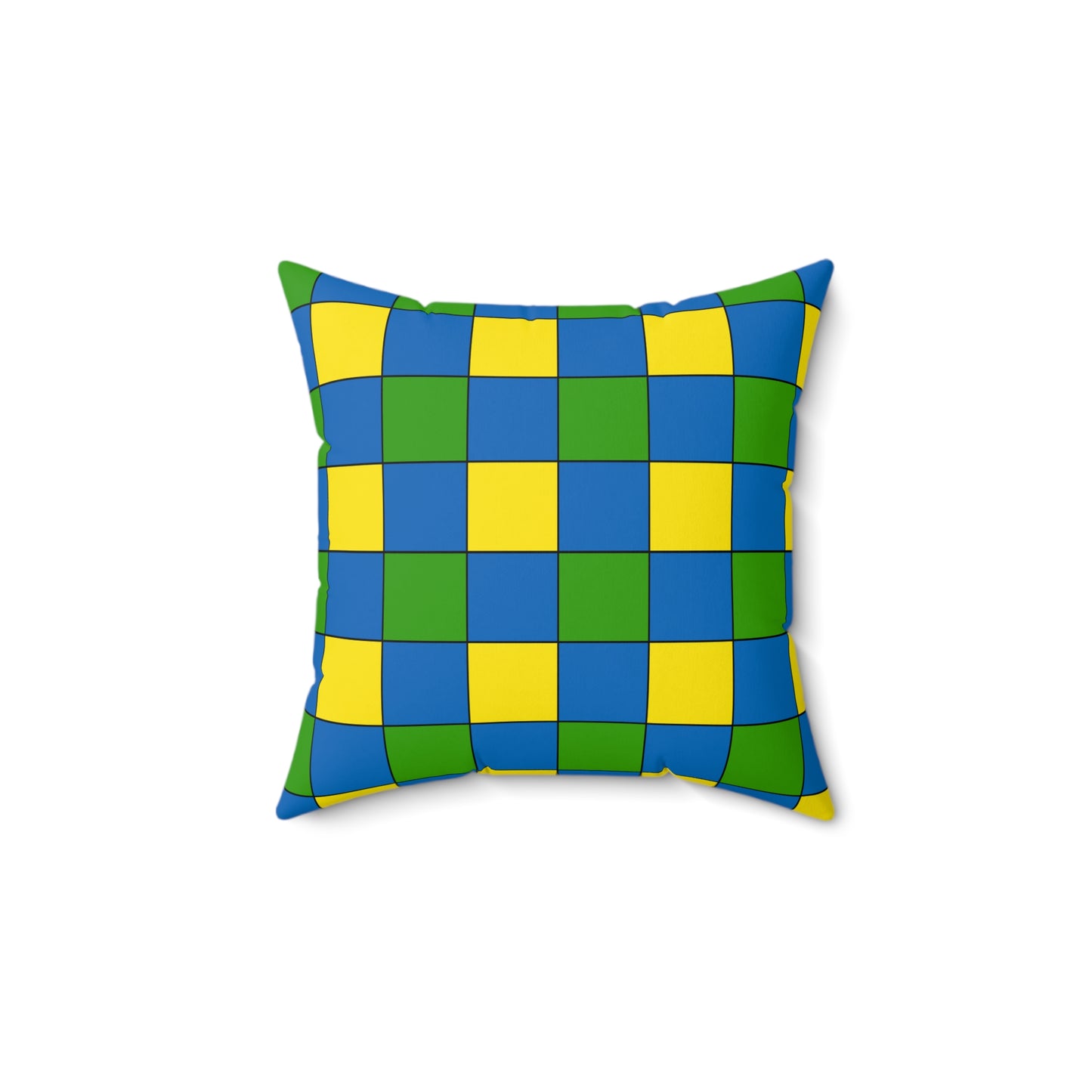 Gabon Retro Check Cushion Pillow