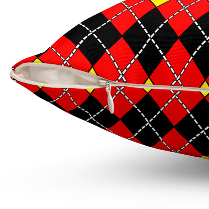 Angola Retro Argyle Cushion Pillow