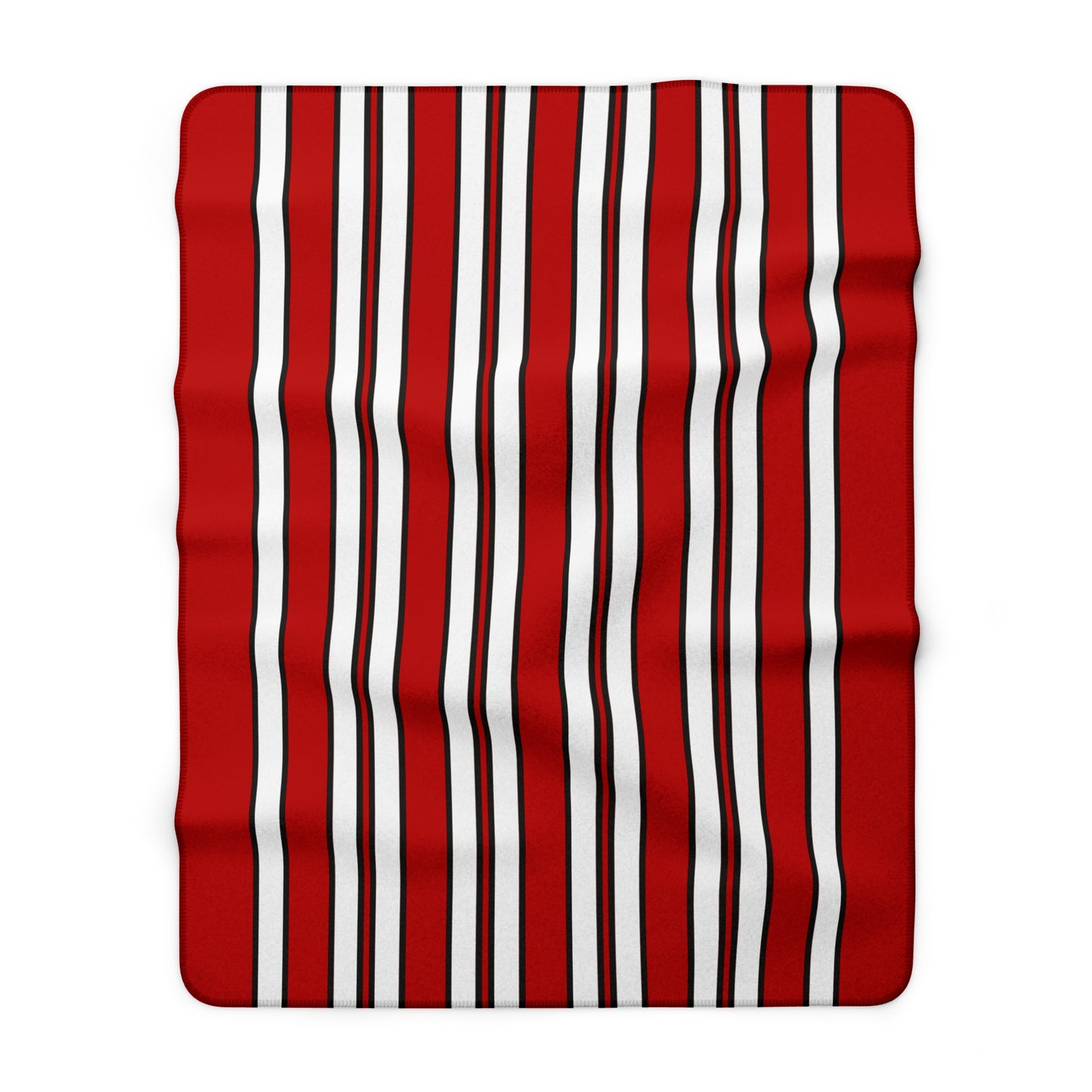 Isle Of Man Retro Stripes Blanket Throw