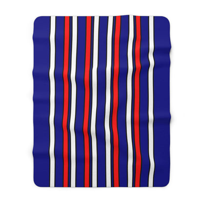 Heard Island And Mcdonald Islands Retro Stripes Blanket Throw